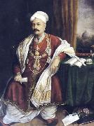 Raja Ravi Varma Sir T. Madhava Rao china oil painting artist